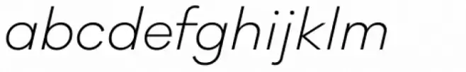 Galano Classic Light Italic