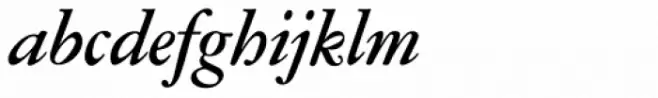 Garamont Amst EF Med Italic