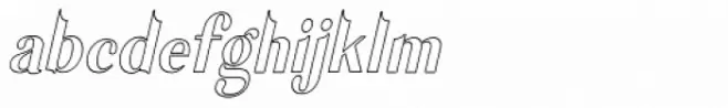 Garlic Outline Italic
