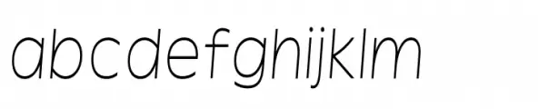 Garnison Extra Light Italic Mono