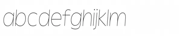 Garnison Hairline Italic