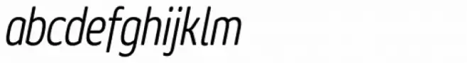 Geon Soft Condensed Light Italic