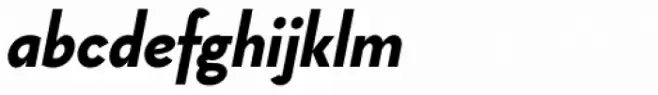 Geraldton Black Italic