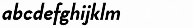 Geraldton Extra Bold Italic