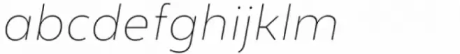 Gezart Thin Italic