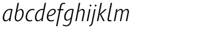 Gimbal Grotesque Condensed Book Italic