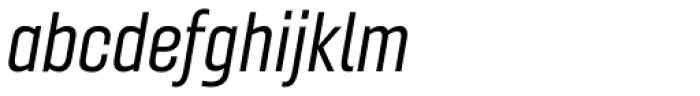 Gineso Condensed Regular Italic