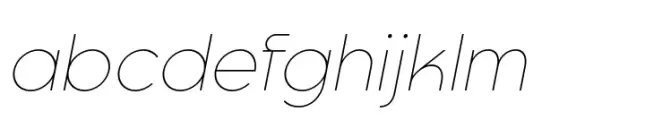 Goia Thin Italic