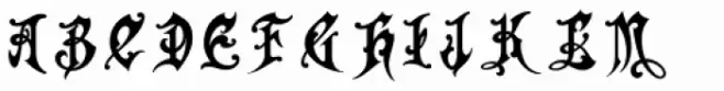 Gothic Initials Two