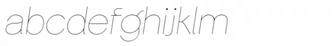 Gradus Thin Italic