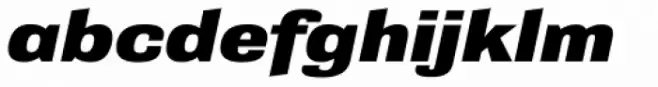 Grange Heavy Extended Italic