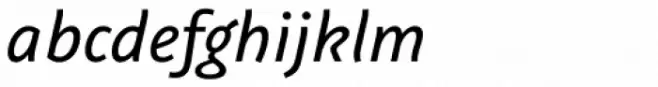 Graublau Sans Book Italic