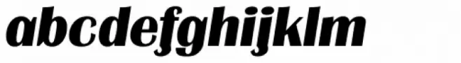 Grenoble Serial ExtraBold Italic