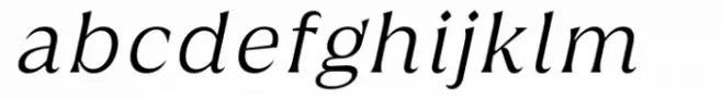 Griggs Light Serif Gr Slnt