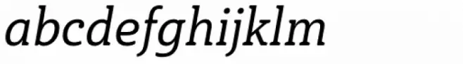 Haboro Slab Soft Norm Medium Italic