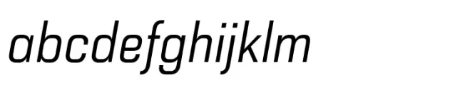 Haboro Squared Condensed Book Italic