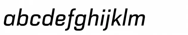 Haboro Squared Extra Medium Italic