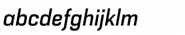 Haboro Squared Norm Demi Italic