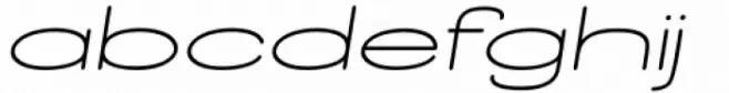 Halesbridge Regular Extra Wide Italic