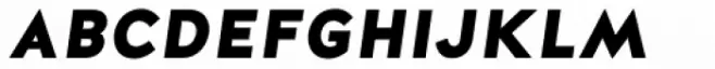 Halis Grotesque SC Black Italic