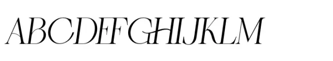 Heaven Of Love Italic