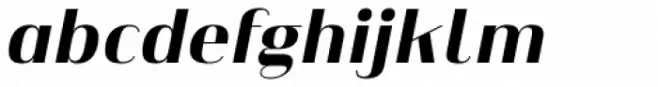 Heimat Display 18 Extra Bold Italic