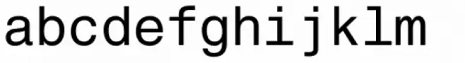 Helvetica Monospaced Std Roman