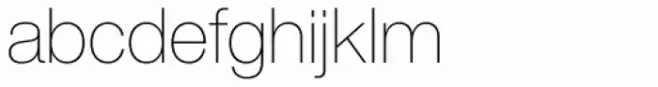 Helvetica Now Display Thin