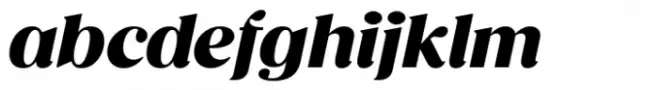 Honest Heavy Italic
