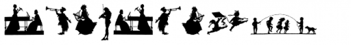 Human Silhouettes Three