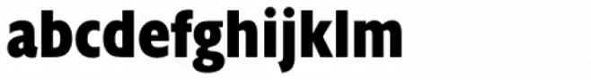 Humanist 521 ExtraBold Condensed