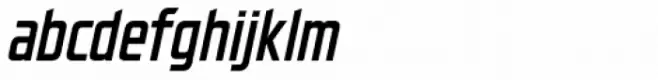 Hyperspace Race Condensed Bold Italic