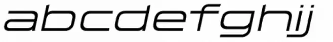 Hyperspace Race Extended Light Italic