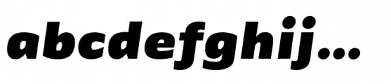 Identa Black Italic