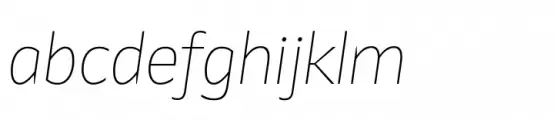 Identa White Italic