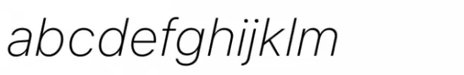 Identidad Extra Light Italic