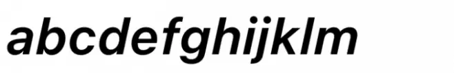 Identidad Semi Bold Italic