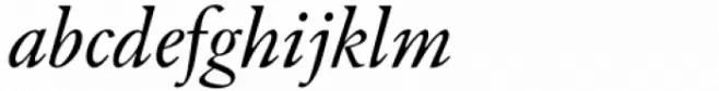 Indigo Antiqua 2 Italic