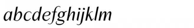 Inegale Italic