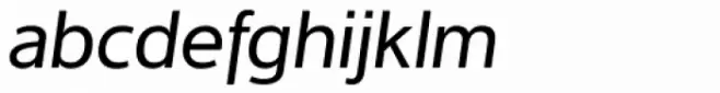 Interval Sans Pro Italic