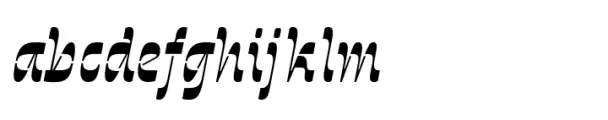 Invertida St Extra Bold Italic