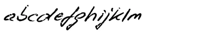 Iris Hand Bold Italic