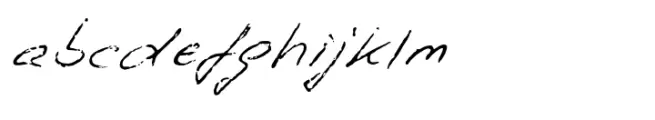 Iris Hand Light Italic
