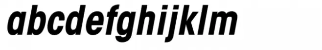 ITC Avant Garde Gothic Condensed Bold Oblique
