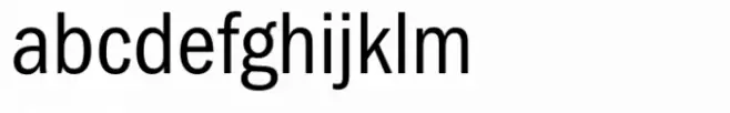 ITC Franklin Gothic LT Book Condensed