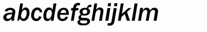 ITC Franklin Gothic LT Medium Italic