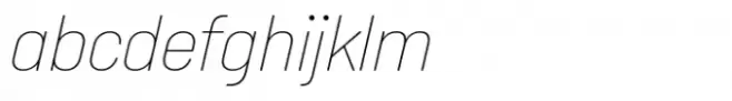 Italian Plate No1 Std Ultralight Italic