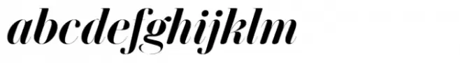 Italian Plate No4 Display Std Bold Italic