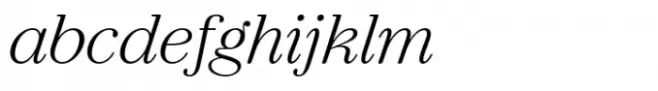 Italian Plate No4 Expanded Std Light Italic