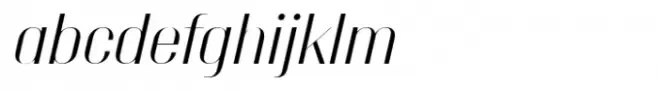 Italian Plate No6 Display Std Light Italic